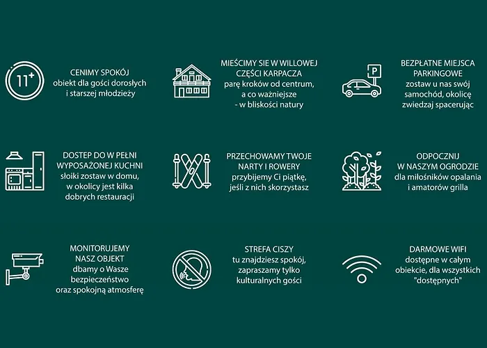 Dom Gory - Adults 11 - W Rytmie Slow - Centrum - Bezplatny Parking - Sniadania קרפאז'
